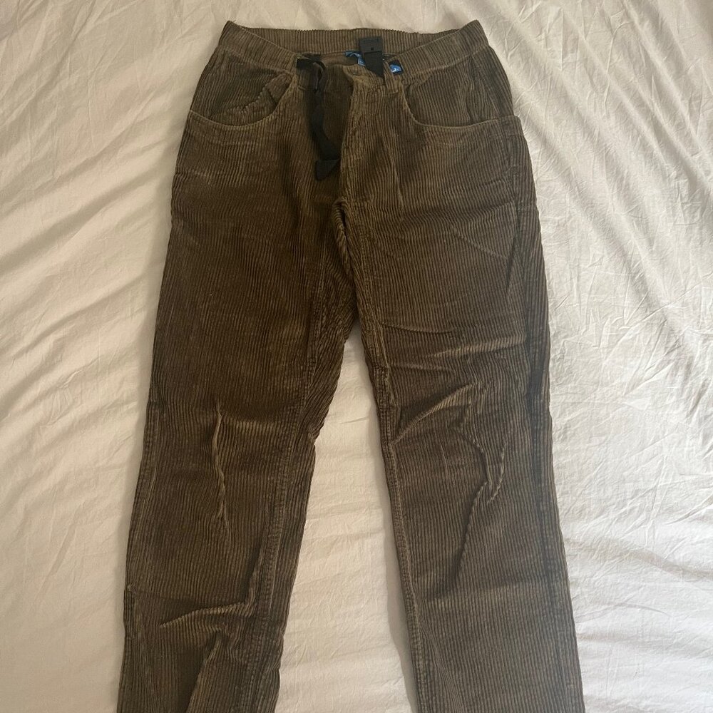 Kavu Olive Green Cords (Chilli Roy Pant)